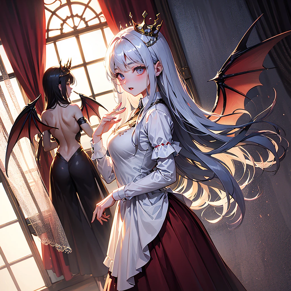 Demon and angel 