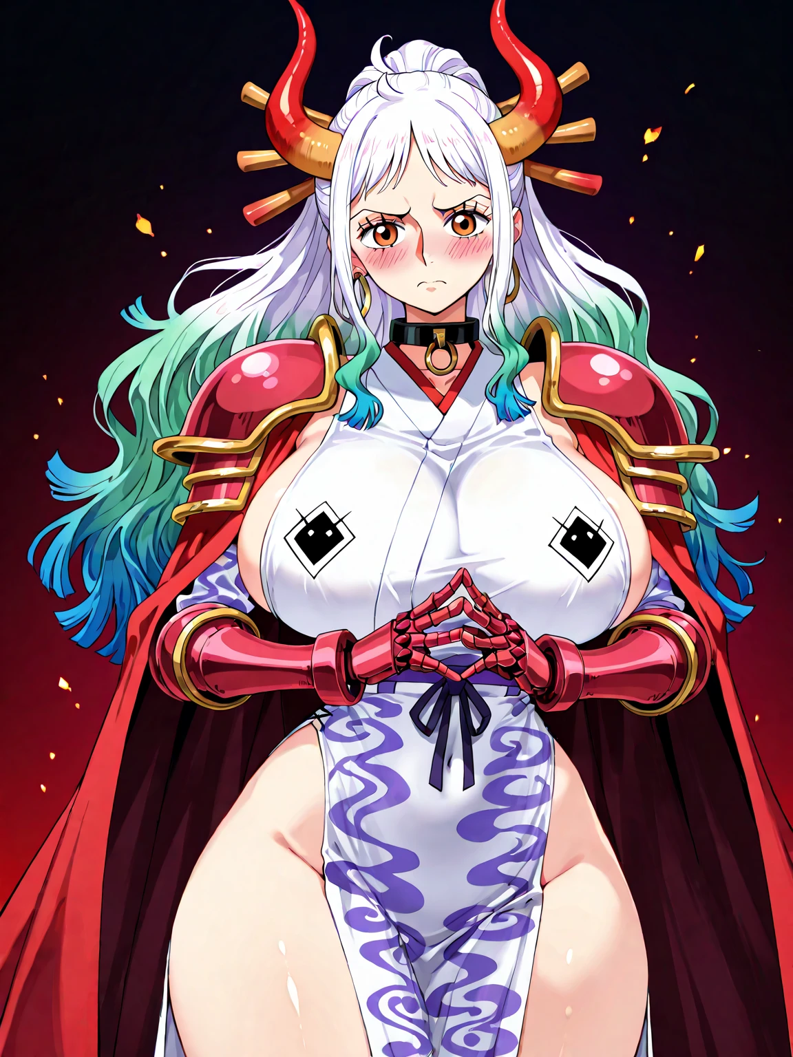 milf,cyber pank,Ghibli-Diffusion,female,makeup,sagging breasts,super fucking beautiful, mechanical fox ears,best quality,thick eyebrows,in heat,mole under chin,mole under eye,incoming ,anime,sexy pause,メカニック
