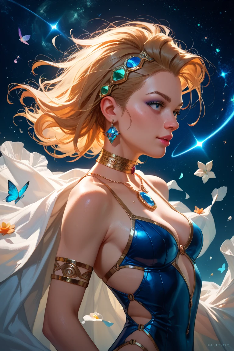 1girl huge large breasts,Greek goddess,Vi delicate and beautiful face,golden hair,Various hairstyles,Garland crown,voluptuous breasts,Convex buttocks,greek clothes,Tulle covers the breasts,perfectly proportioned, Detailed clothing details,Temple,marble,god statue,World Tree,Cinematic lighting, filmgrain, Fujicolor, lightand shade contrast, 8K, 巨作, Textured skin, Super detail, high detailing, High quality, A high resolution,