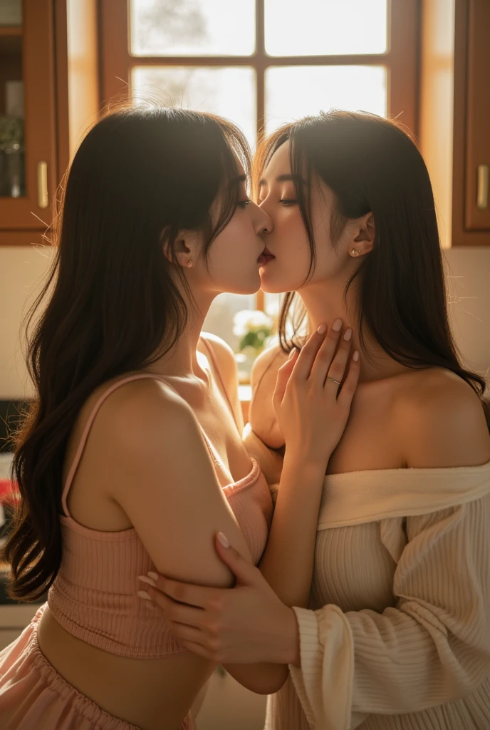 Two beautiful women、(Best Quality,8K,超A high resolution:1.2),(cute Japanese girls),(Soft milk:1.25),(Glamorous),(perfect anatomia、Perfect limbs),lesbian、Beautiful to the knees、Bedroom、a bed、molesting、be in agony、Toned waist、daily life、soft sunlight、Piece of art、fullnude、Mass sweat、Shaved、Opening legs、Lesbian Play、Licking each other、Fingering、Saliva、Intense kiss、Inspire each other、SM Play、Restraints、whips、ropes