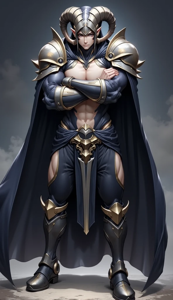 White skin asian korean man, kpop actor, thin nose, thin lips, blue eyes, brown long hair, erotic blue dragon armor , wearing earrings, jock putfit, young handsome face, best quality,masterpiece,Ultra high detail,A handsome muscular man, completely black dragon horn on jis head, topless, , with black erotic cloth, black transparent cloth , realistic,Grey background,, wearing nothing, completely naked expose his huge penis, long big dick masturbate, the most perfect penis , erecting , Realistic, fully naked,