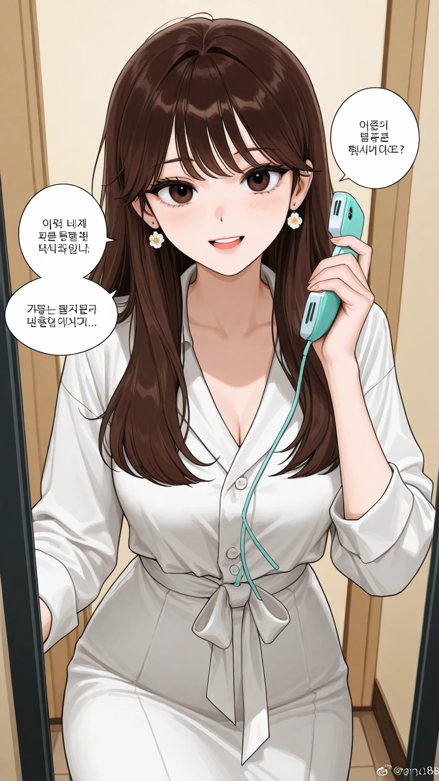 50 years Old, Hijab Indonesian mature woman, Big Tits : 66.9, Gamis, Breast out from her clothes : 1.9, at doctor office, Dark light, at Nighttime