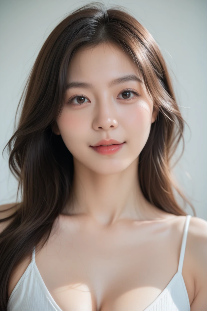 Sculpting sexy poses, (masterpiece:1.3), (8k, Realistic, RAW Photos, highest quality:1.4), (1 girl), Beautiful Face, Realistic face, (Detailed face), Beautiful Hairstyles,  (Thin Hair), Realistic eyes, (Fine Eyes), Beautiful details, Realistic skin, (Fine skin), Beautiful Skin, charm, Ultra-high resolution, Surreal, Very detailed, (Flat Chest:0.5), The Beauty of Japan, (Slim figure), kind, Brown Hair, Cute young Japanese girl, Cute young Japanese girl, (Simple salmon pink background), Flat Chest :1.2, Accentuate your cleavage, Stagnation, Wide Shot, (ankle shot), Wearing a large T-shirt without a bra, Girlish, Protruding nipples, pubic hair,(((Full body portrait))),(((She spreads her thick legs wide:1.4,Artistic Nude Charm,Very small breasts,Shiny dark nipples and areola,large nipples and areolas,,,,,,Transparent female mechanical charm,Big Ass,Her asshole is pointing at me,Hairy ???????,Half-mouthed expression,anatomy,Mysterious work of art:1.3)))