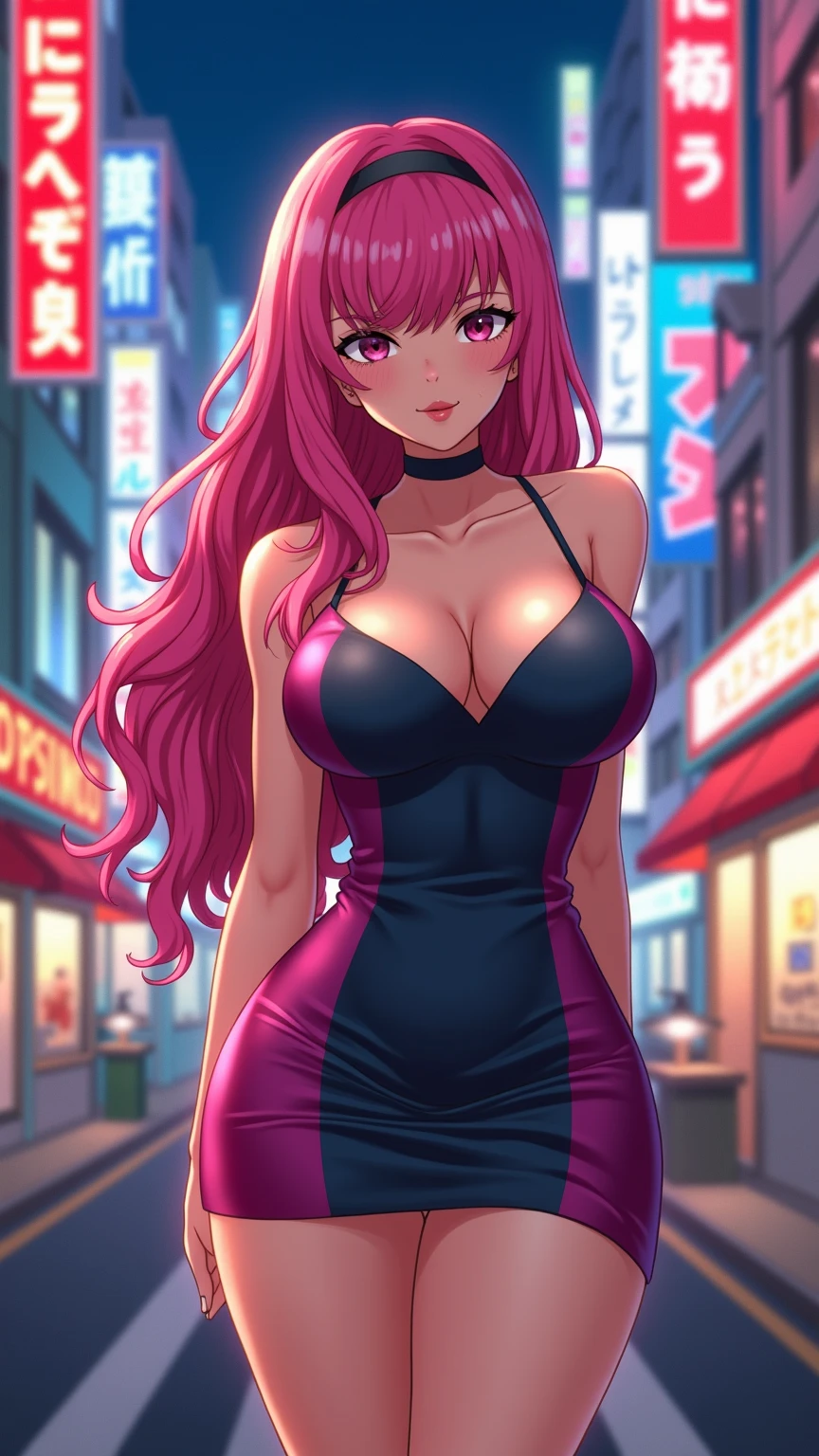 a big bust adult anime girl