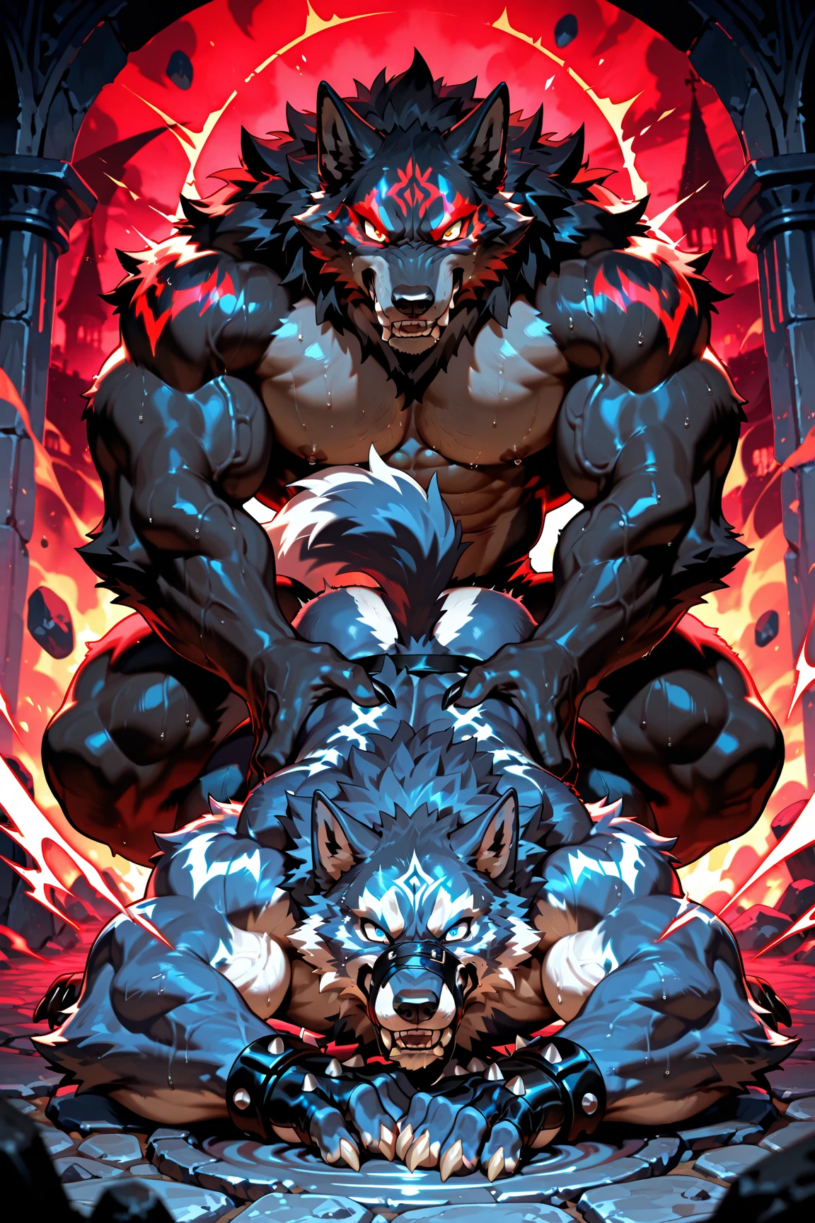 vulgarity island, titans