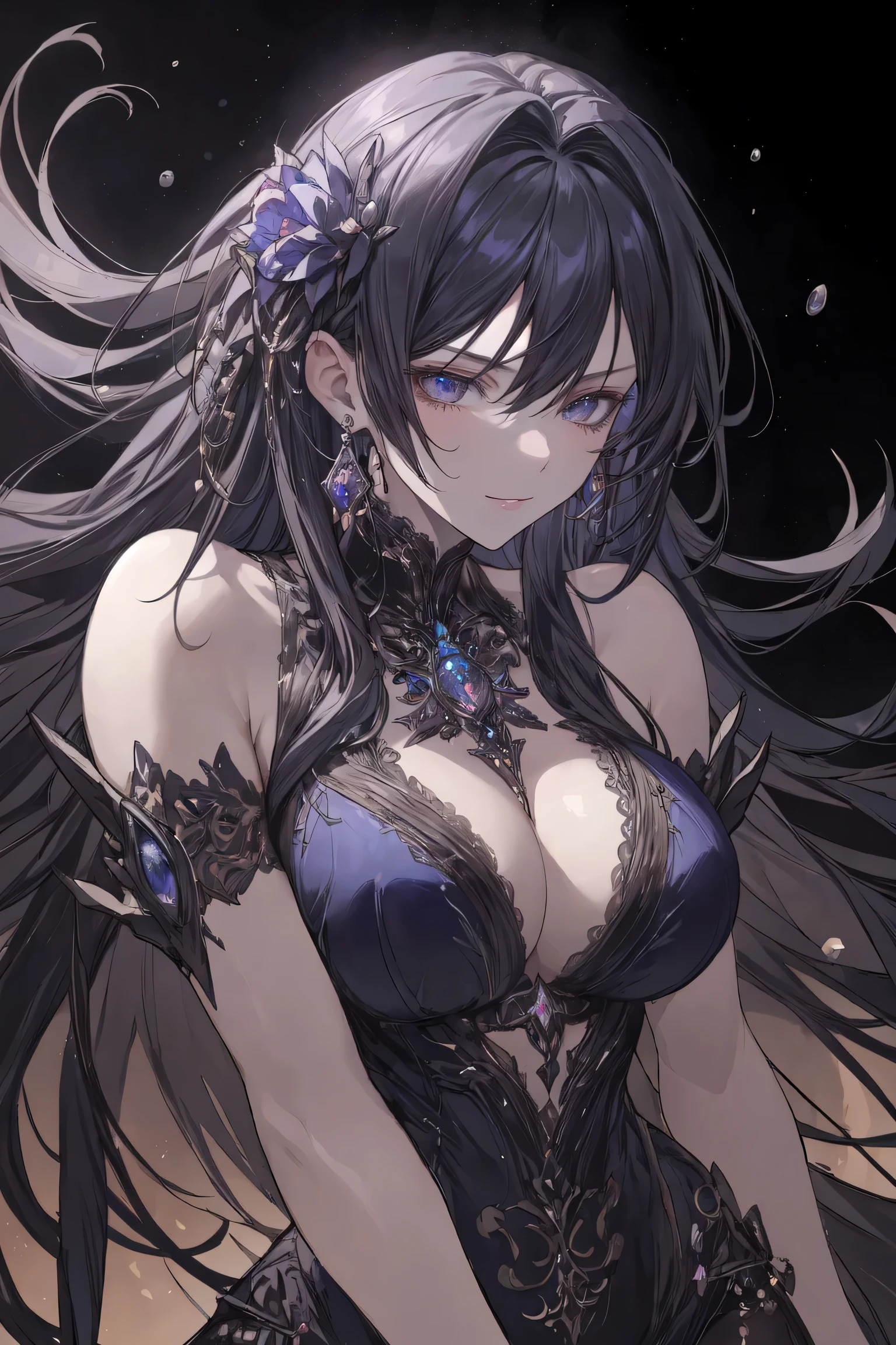 a close up of a woman in lingerie posing for a picture, ahegao, upper torso included, beautiful realistic upper body, hyperrealistic full figure, biomechanical oppai, anime goddess, detailed body, oppai, extra detailed body, photorealistic perfect body, bust view, waist - shot, beautiful detailed body and face, seductive anime girl