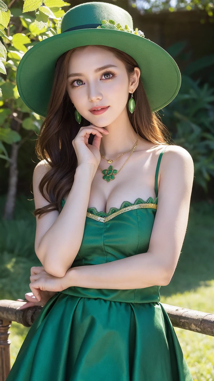 Keyleth, sexy, cute, portrait, green clothes, at medieval inn, smiling, dancing, shy, blushed, freckles, (8k, RAW photo, best quality, masterpiece:1.2),ultra-detailed, (high detailed skin:1.2), 8k uhd, dslr, soft lighting, high quality,