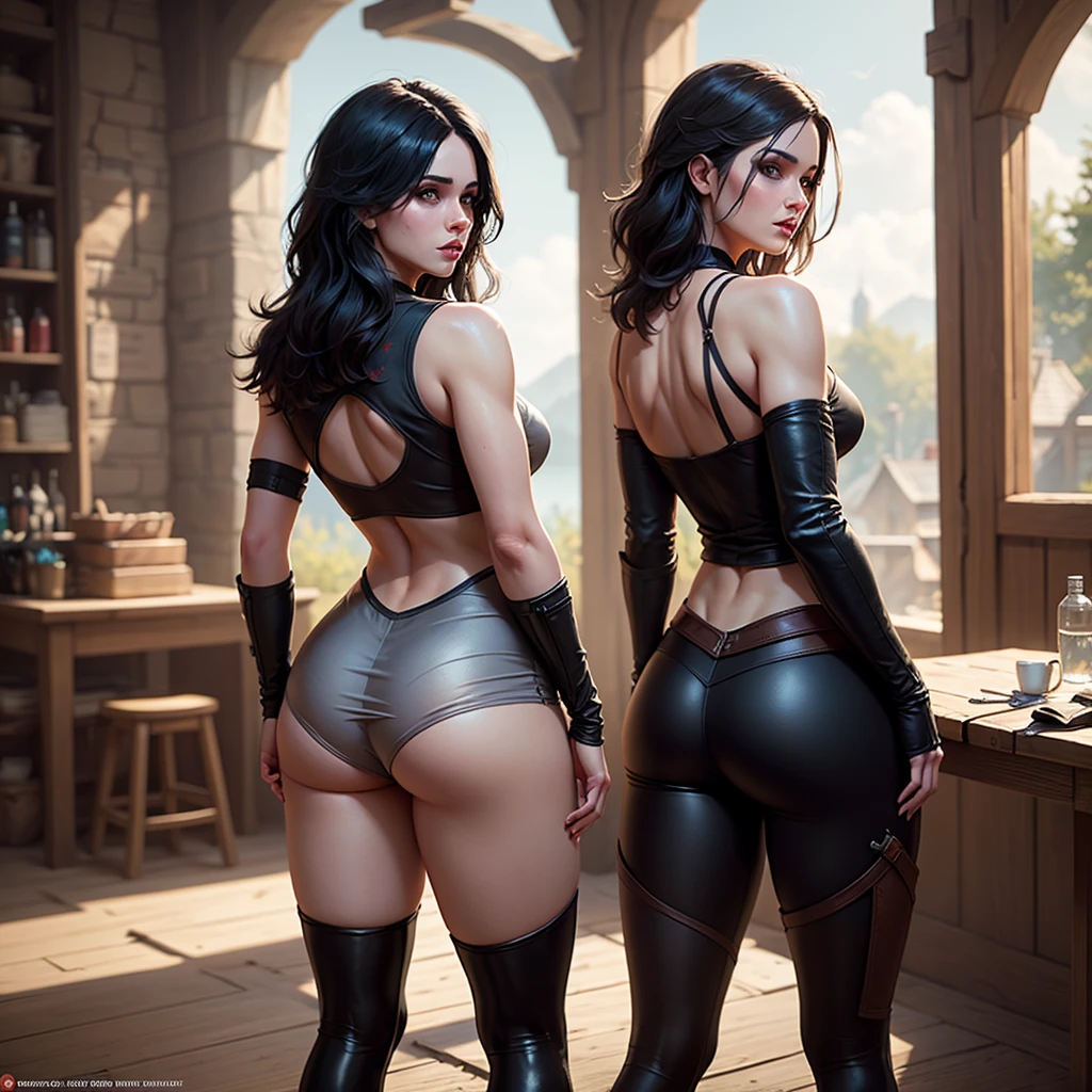 braided ponytails, ((short skirt)) (((Slutty skintight cybernetic Full AI skin and anatomy))), ((slutty braided hair)), ((She is in your bedroom, slutty )), Perfect back view of her tight butt, full body picture, she is a seductive slut, Perfect proportions, she has a perfect Ass... she wants to put your tiny shrunken body deep inside of her pussy, short hair with bangs and ponytails, beautiful horror, domination, death by pussy insertion, skinny sexy and slutty woman, she needs to have your tiny shrunken body deep inside of her pussy.... she wants you to choke inside of her pussy, she is the embodiment of sexual domination and lust, she is perfect, you are her prey, you are about to die inside of her pussy, small tight ass, giantess domination, human sex toy, helpless, she is a giantess and she wants to use your tiny shrunken body as a human dildo..., perfect anatomy, perfect arms and hands, better detail on her eyes... make her eyes look scary and beautiful, perfect sexy and slutty athletic body, perky nipples, wet, white cum, perfect tight butt, black hair, perfect legs and thighs, tight wet pussy, white dripping cum, ((Perfect eyes and face)), ((closed wet full lips)), ((perfect hands and fingers)), ((( a lot of white cum is dripping out of her pussy))), ((she has a very skinny and toned strong body)), ((makeup)), ((freckles)), ((perfect eyebrows)), ((sharper edges)), ((perfect scary grey eyes)), perfect face, slut, sadistic, predatory, better detail on her skin, perfect face and strong jawline, perfect full wet lips, sadistic atmosphere, wet sweaty skin, beautiful intimidating grey eyes, ((beautiful horror)), better lighting, more toned muscles, perfect detail on her intimidating eyes, very tight underwear, ((tight pussy)), (((tighter clothing))), slutty, intense, perfect detail, ((piercings)), better detail on her bellybutton, skinny, skinny and strong, more skin showing, intense, slutty, freckles, long skinny perfect legs, scary and intense, super slutty