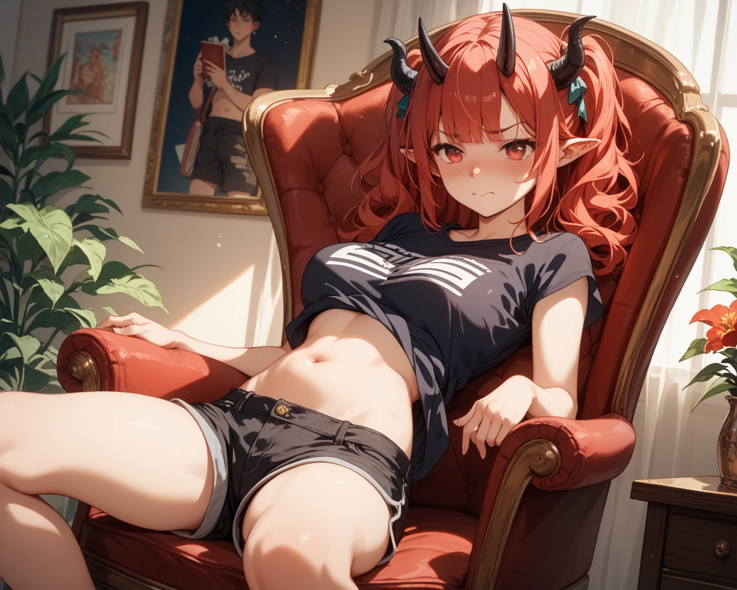 ((1Woman)),( lingerie, underwear, sensual, pink panties, using the eyes of k:1.5、white thigh highs:1.5、Absolute Area、apron((sitting on an office chair))((sitting on an office chair)) (cross legs) work of art, whole body, (work of art, highest quallity, 8k, 1 person, A perfectly balanced body, Seducing your boss, offcial art、highest quallity、 8k wallpaper、32 mil、work of art、ultra detali、high resolution、realisitic、fotorrealisitic:1.2), , clavicle:1.2,