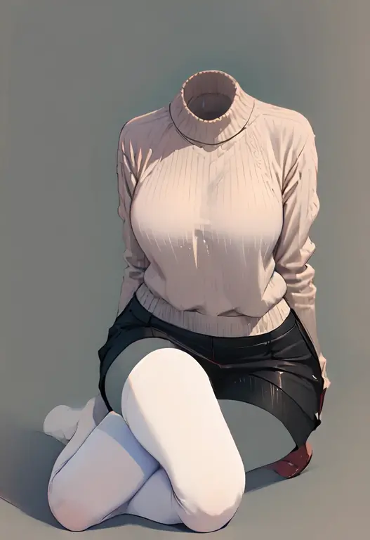 Sitting on a minimalist utopian soft chair (Beautiful teen girl, Yara Shahidi, KIKI Layne, Kylie Jenner, Maitreyi Ramakrishnan, young Jessica Alba), Wearing tight white and black cotton-Lycra-fabric long sleeve mini dress, round breasts, slim waist, big hips, beautiful soft thighs, (HDR, 8K, perfect lighting and shadows, 3D, vivid, vibrant, detailed: 1.4), (hyper realistic, movie graphics)