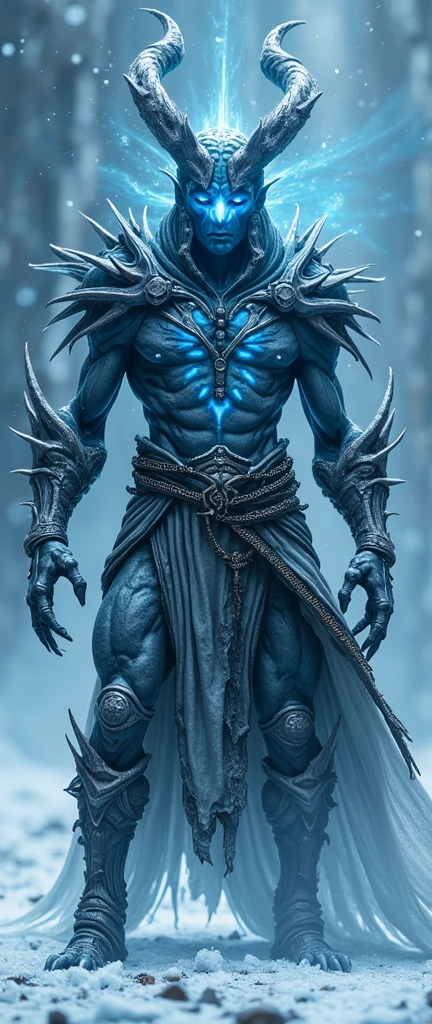 Standing in a cave,D14bl0 male necromancer, Detailed background depth of field,((Detailed faces)),((The eyes glow blue)),Tall figure,Long white hair,detailed back ground,red - eyed,Stand at the highest part of the city,Observe the city,Under the demon army,Epic war fantasy digital art,tmasterpiece,high high quality,8K,UHD resolution,Detailed detail drawing,realistically,电影灯光,an award winning photograph,surreal texture,dramatic lights,((Anatomically perfect proportions)),((Detailed faces)),詳細な目,((anatomically correct limbs)),((correct hand)),(greg rutkovsky:0.8), (cyan and orange:0.4),