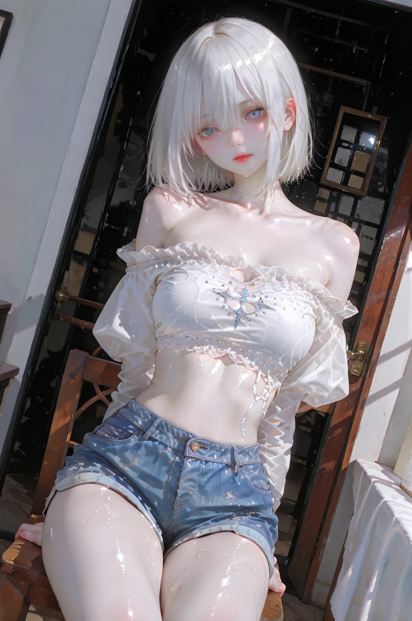 <lora:PopovyDoll:1> masterpiece,perfect face, mel medarda, perfect eyes, organic cyborg, white plastic, diffuse lighting, fantasy, intricate, elegant, highly detailed, lifelike, photorealistic, digital painting, artstation, illustration, concept art, smooth, sharp focus, art by John Collier and Albert Aublet and Krenz Cushart and Artem Demura, upper body, (Studio ghibli style, Art by Hayao Miyazaki:1.2), Anime Style, Manga Style, Hand drawn, cinematic, Sharp focus, humorous illustration, big depth of field, Masterpiece, concept art, trending on artstation, Vivid colors, Simplified style, trending on ArtStation, trending on CGSociety, Intricate, Vibrant colors, Soft Shading, Simplistic Features, Sharp Angles, Playful, (Manga Style, Yusuke Murata, Satoshi Kon, Ken Sugimori, Hiromu Arakawa), Pencil drawing, (B&W:1.2), Low detail, sketch, concept art, Anime style, line art, webtoon, manhua, chalk, hand drawn, defined lines, simple shades, simplistic, manga page, minimalistic, High contrast, Precision artwork, Linear compositions, Scalable artwork, Digital art, High Contrast Shadows