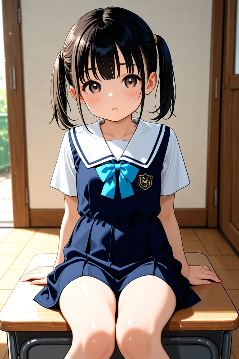 very cute、10 years old、Girl、Lolicon elementary school student、ローアングル