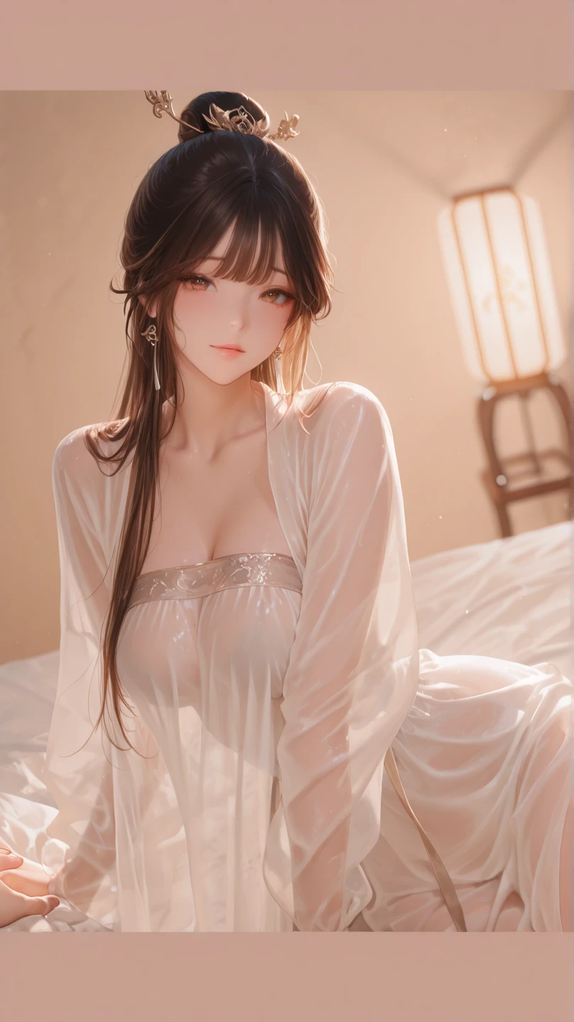 super highest quality、face focus、ultra high resolution(realistic1.5)、Raw photo、japanese woman、12Year、one person、cute、wavy hair、Thigh Shine、sparkle in the eyes、Baby-faced but beautiful face、High resolution skin texture、explain the whole body、(big breasts1.3)、Bitchy outfit