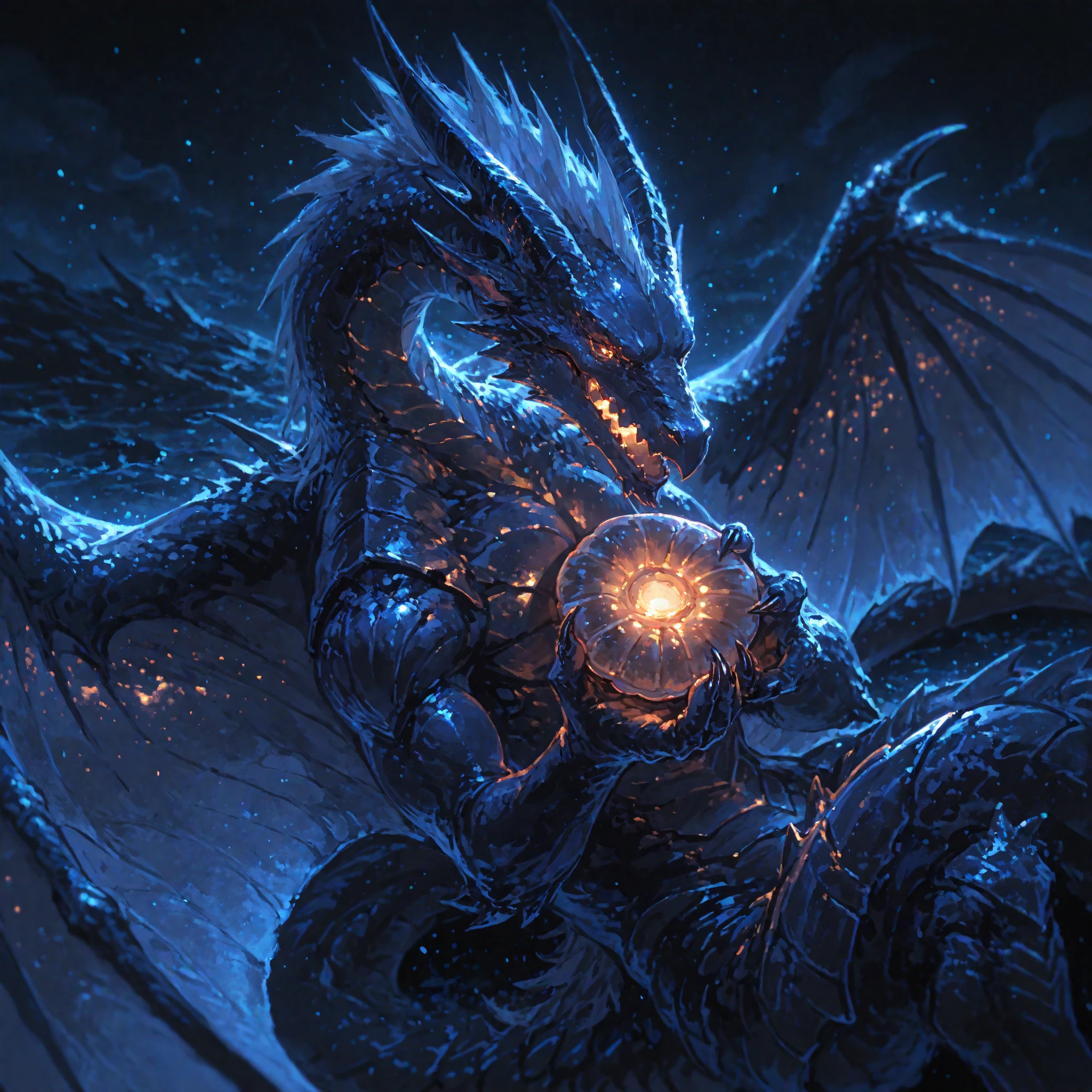 a large wise fire dragon, volcano eruption, ash falling everywhere, best quality, masterpiece, (realistic, photorealistic, photo-realistic:1.37), ultra-detailed, (8k, highres:1.2), dramatic lighting, epic fantasy, cinematic, muted colors, dramatic atmosphere