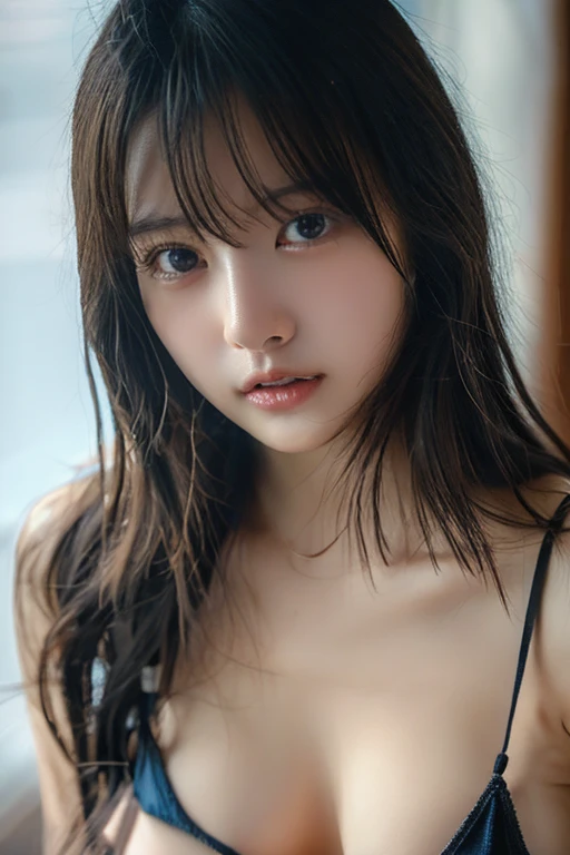 Transparent see-through bra、Hand bra、Bite