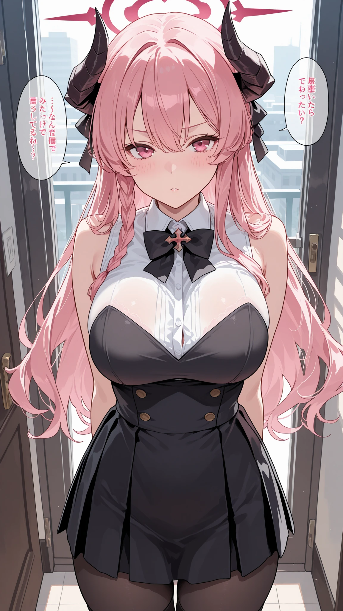 The charming royal sister has a pink glow, sensual lingerie, Suspender stockings, looking at viewert, busty figure, fleshy feeling, Sweat profusely, Perfect details, High-resolution fine textures, Depth of field effect, Brilliant lighting effects, lightand shade contrast, Ray tracing and flare effects, Best texture, Genre painting
