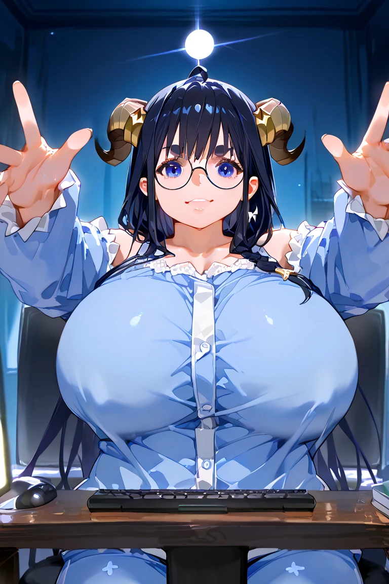 ((highest quality)),(kawaii:1.2) break (Morbid obesity:1.7),cute break (((obese))) break (Light black hair),Braid,Red rimless glasses,Under Rim,((Bangs Bangs)) break (Ahegao:1.5),Double chin,(Big belly),Navel hole,drool break (Succubus,horn,wing,tail,bikini,latex) break (saggy breasts:1.5),(long breasts:1.5),(((wet skin))),?????? break (pussy juice),(??? in pussy),(??? in asshole:1.2),???,hetero,(from behind),?????? break (man and woman,having sex:1.6),open legs,(lift legs),pov