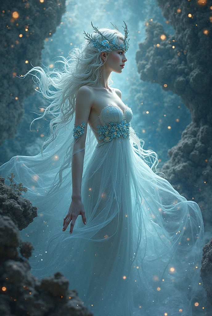 Ocean月プリンセスドレス　Ocean