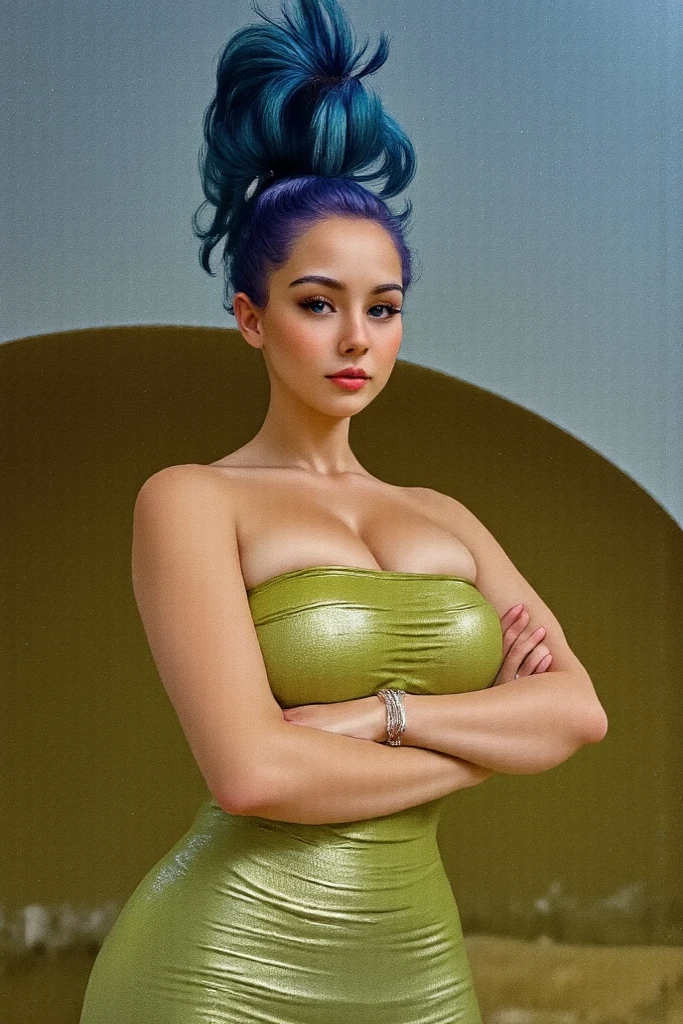absurdres, foto RAW, mais alta qualidade, (obra-prima: 1.3), foto de cor RAW de alto detalhe, foto profissional, unidade de papel de parede CG 8k extremamente detalhada, foto-realista, realista, foto RAW, obra-prima, melhor qualidade, highres, illustration, 1girl, 16 ANOS, baixinha, tiny girl, magra, branca, ruiva, cabelo vermelho, cabelo ruivo com cachos, cabelo ondulado, curly hair, Average length, cabelo preso, pernas finas, rosto lindo perfeito com sardas, cardune lips, belos olhos realistas, olho direito verde, olho esquerdo azul, heterocromia, pale skin, textura de pele detalhada, seios planos, seios muito pequenos, bunda pequena. Rosas vermelhas tatuadas nos ombros, tattoos of pagan symbols on the forearms and hands. Corpo magro, esguio. Ruiva. Sorriso. Saindo do banho. Suada. Fazendo sexo oral. Estilo bruxa. Pagan style, Celtic, wiccan. Escocesa. She looks amazing. (Pintura corporal azul ao estilo dos pictos, colar com pingente de pentagrama, design detalhado), campo, fogueira, Stonehenge, noite.