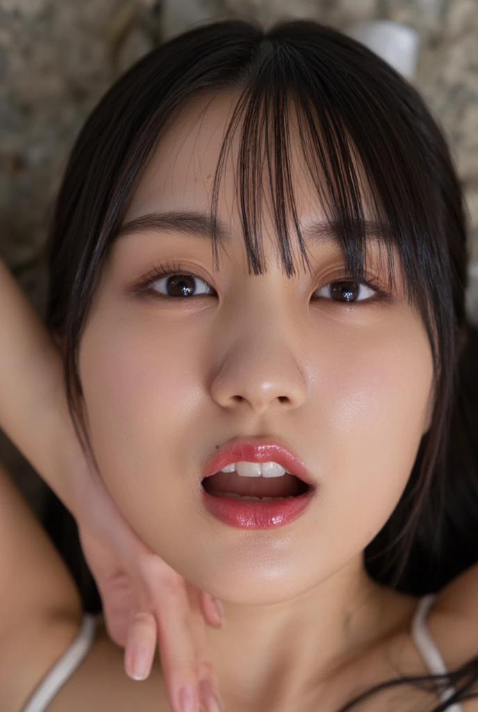 (spitroast-sex:1.2),(2mens,1woman),(threesome), all fours, sex from behind,((doggystyle sex:1.3)), (blow job and sex:1.3),from the side, looking at viewer, fellatio, threesome, multiple men, 2boys, testicles, naked, male pubic hair, ,pov spitroast blowjob,from front
, BREAK woman,japanese,house wife,50 yearsold,curvy,Untidy body type,black hair,orgasm,Sweaty,BREAK man,japanese,yang boys,perfect naked,(small penis),perfect penis,BREAK best quality,masterpiece,uncensored,prefect lighting,rating_explicit,very aesthetic,anime,Ultra detailed,8k,(realistic:0.5),highly detailed,physics-based rendering,cinematic lighting,dynamic,