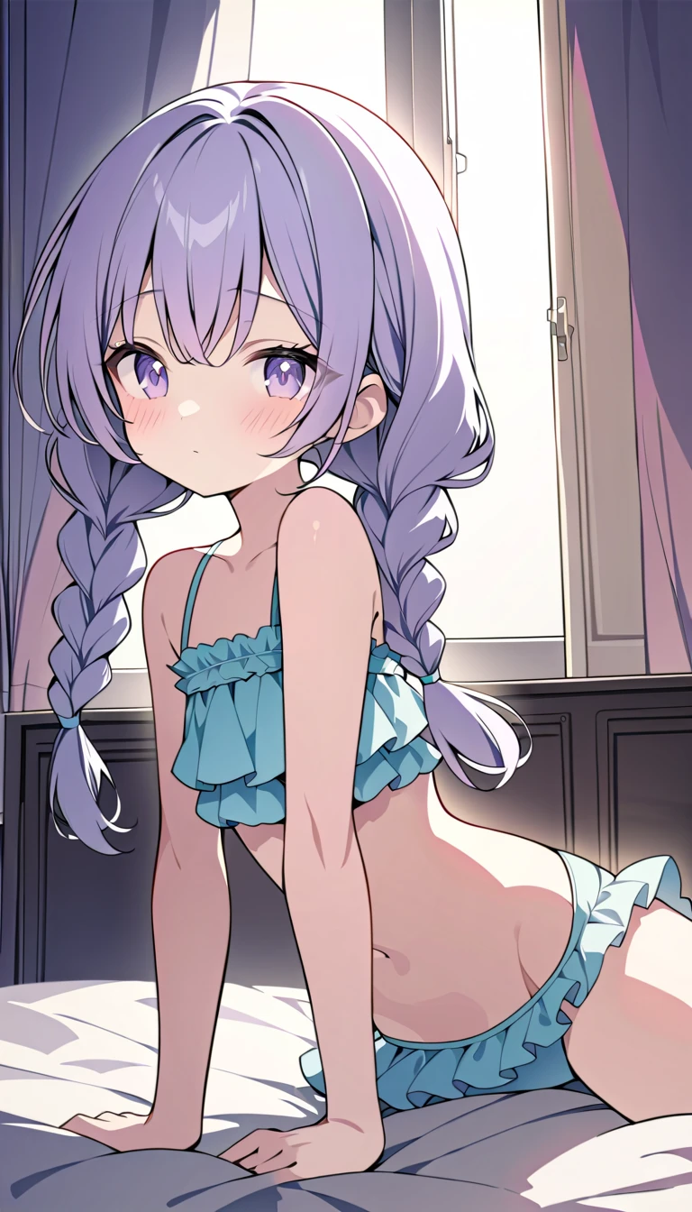 Browsing Caution,masterpiece,Highest quality,High resolution,Very detailed,One girl, Shiro \(no game No life\),Long Hair,Multicolored Hair,Hair between the eyes,Gradient Hair,Yellow Eyes,Flat Chest,, 11 years old, Lace Underwear, Embarrassing,desire,blush,Faces of Expectation,Seduce,blush,(Sweat),During a break,From the back,Stand with your hands on the wall,Face down, Keep your butt up,Push out your hips, orgasm, (Masturbation), (Squirting), sexual excitement