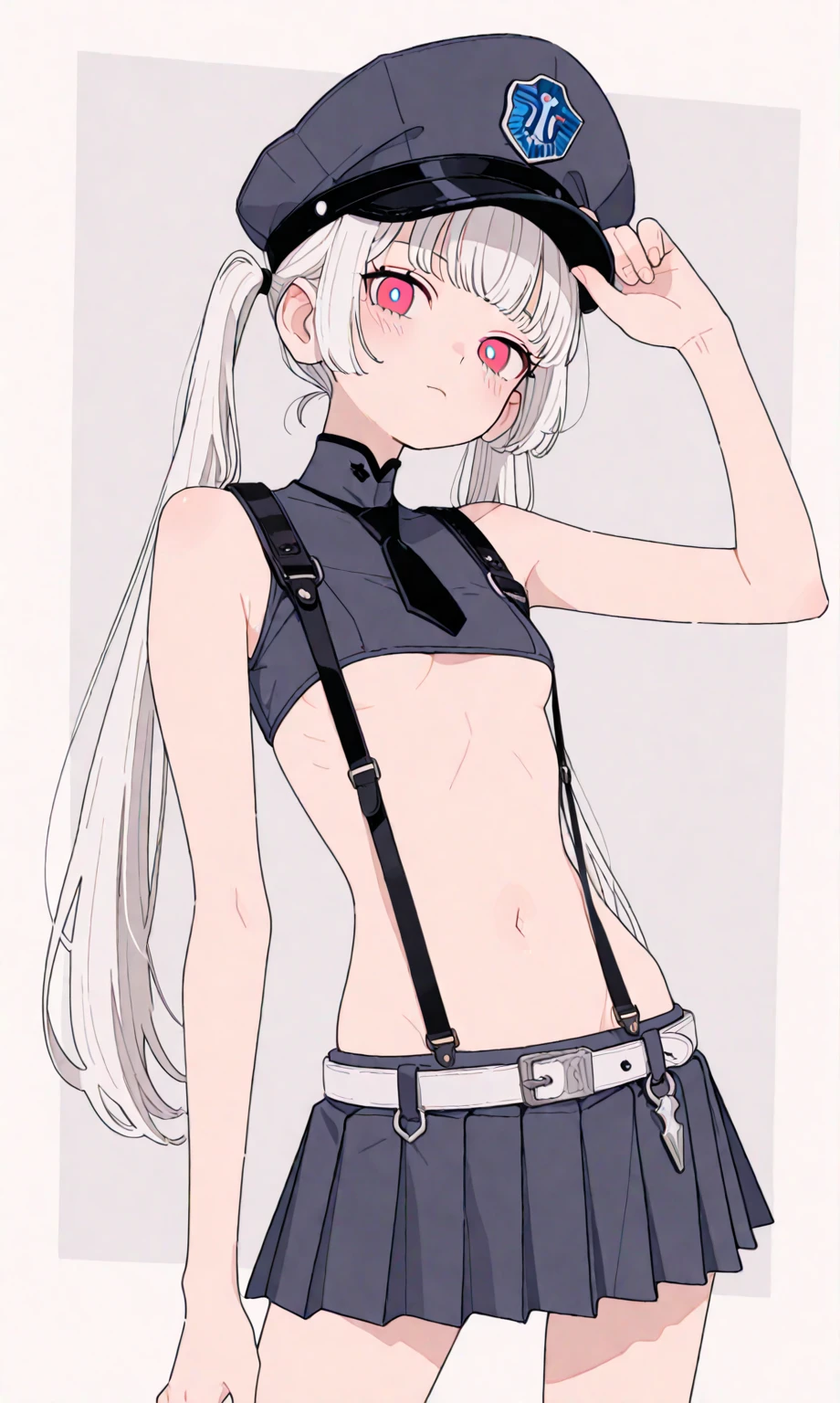 1 Girl, Zoey, (Heterochromia:1.3), (длинные hair), (грязные hair), hair ,Orange Underwear, волшебные hair,