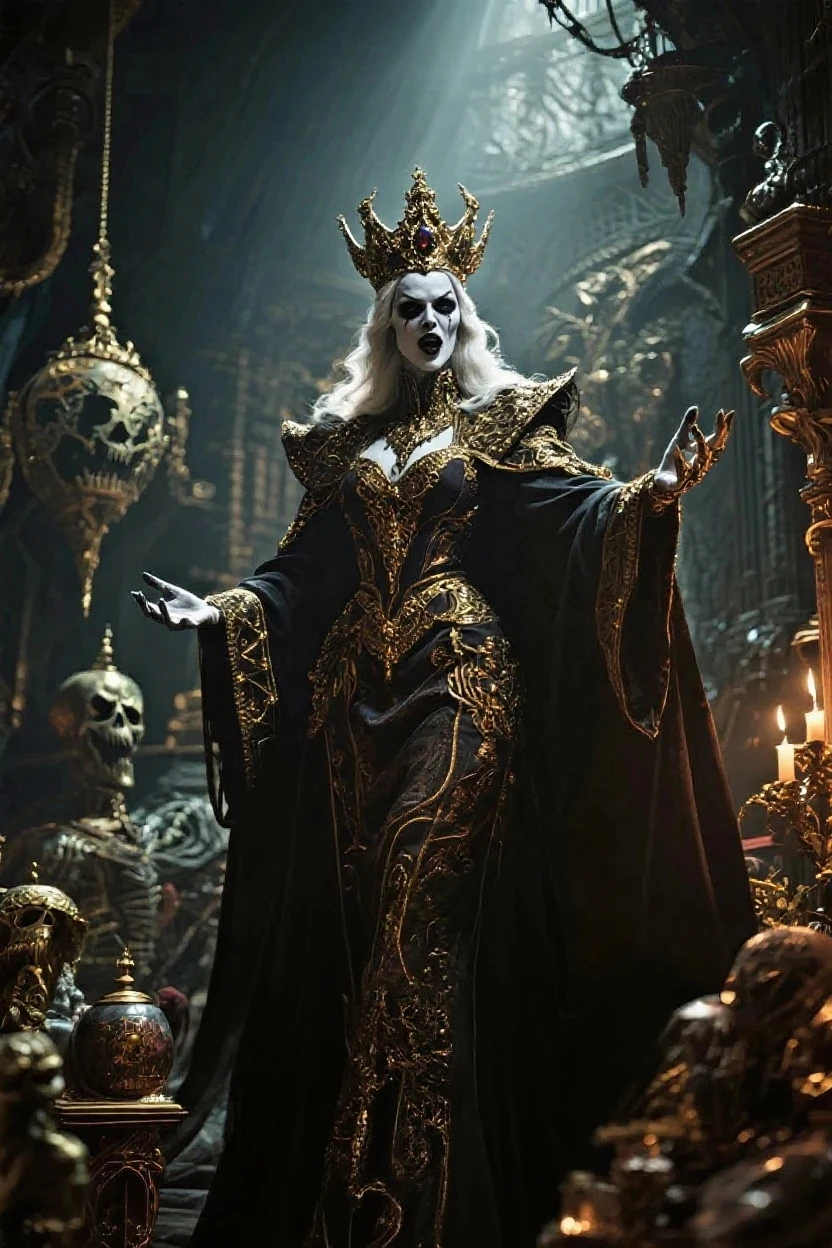 lady death as a lich