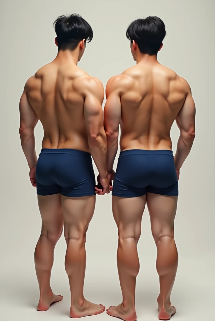 tmasterpiece, Best quality at best, 2 young men, A gay couple, Homosexuality, 2 Men, A red-haired person and another blonde person, Height difference, Different colors, apathy, Loves, Church background, Thick and messy hair,Gay,Cristiano Ronaldo,white legwear,Abs,Exposed Body,Exposed reproductive organs, Seductive feet,Model figure,Tall,