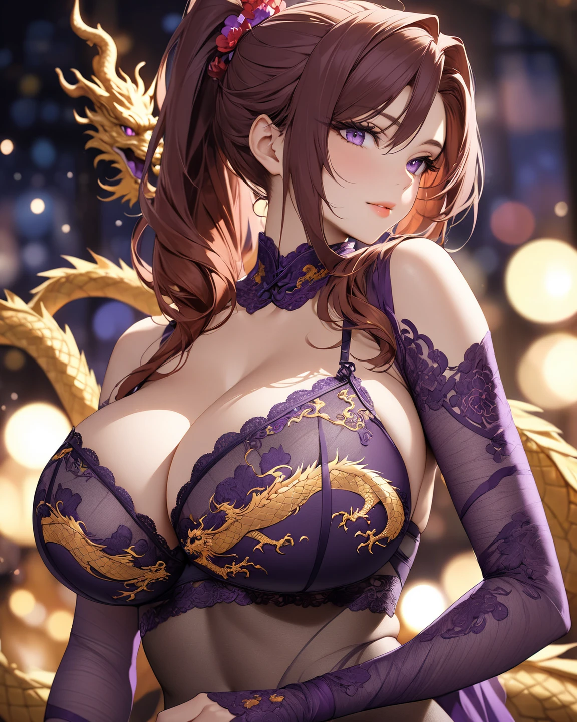 Fox wear bunny suit