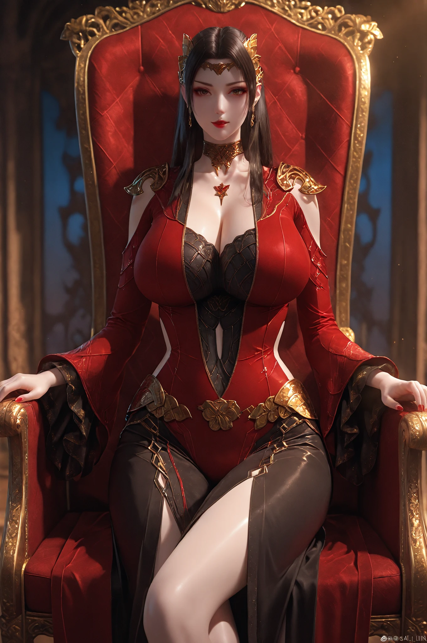 Hyper-realistic 8K CG, Flawless, 乾淨of, masterpiece, Professional artwork, Famous Artworks, Movie Lighting, movie bloom, Perfect face, 漂亮of脸蛋, fantasy, Like a dream, Unreal Engine 5, Science fiction, Lace, Lace trim, Lace-trimmed legwear, luxurious, jewelry, diamond, Kaneko, pearl, gem, 蓝gem, 红gem, emerald, 复杂of细节, 精緻of圖案, charming, 诱人of, 诱人of, of, enchanting, Hair accessories, neckLace, earrings, bracelet, armband, autumn.
((,1 Girl, View,最好of质量,)) ,((((,1 Girl, 独自of, 巨大of假乳房:1.5, Red Dress, Socks, whole body, Looking at the audience, permanent))))