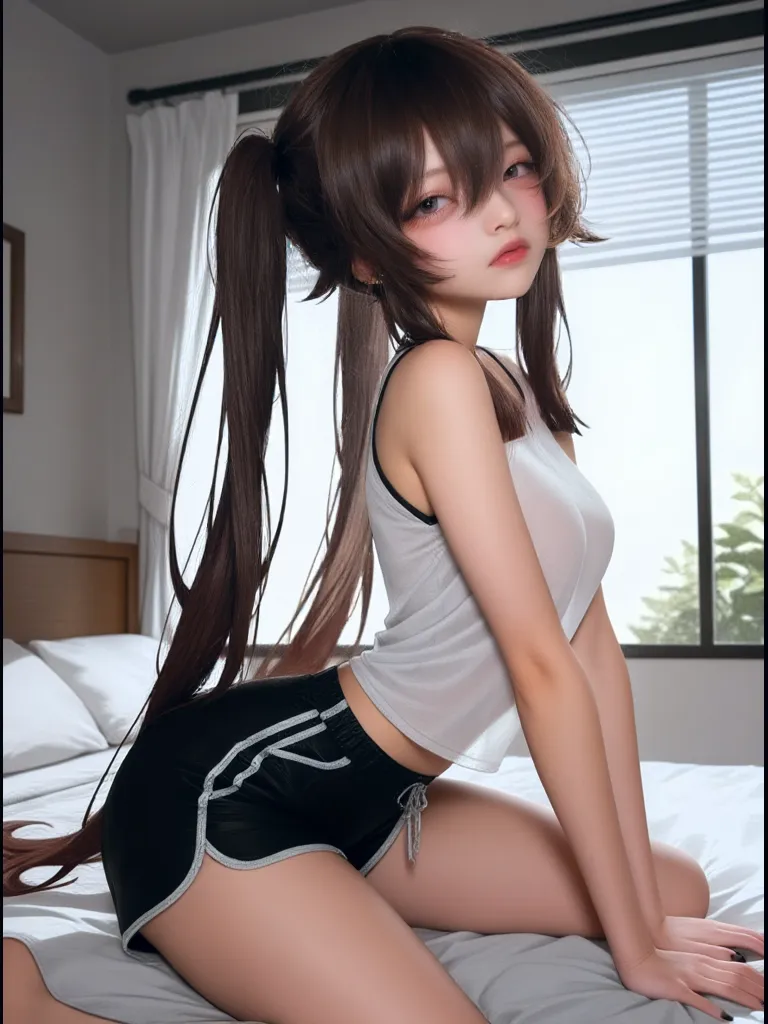 high res, highly detail, masterpiece, best quality, 1girl, G Cup, d.va, overwatch, standing sex doggy style, naked, amazon position, dick insert