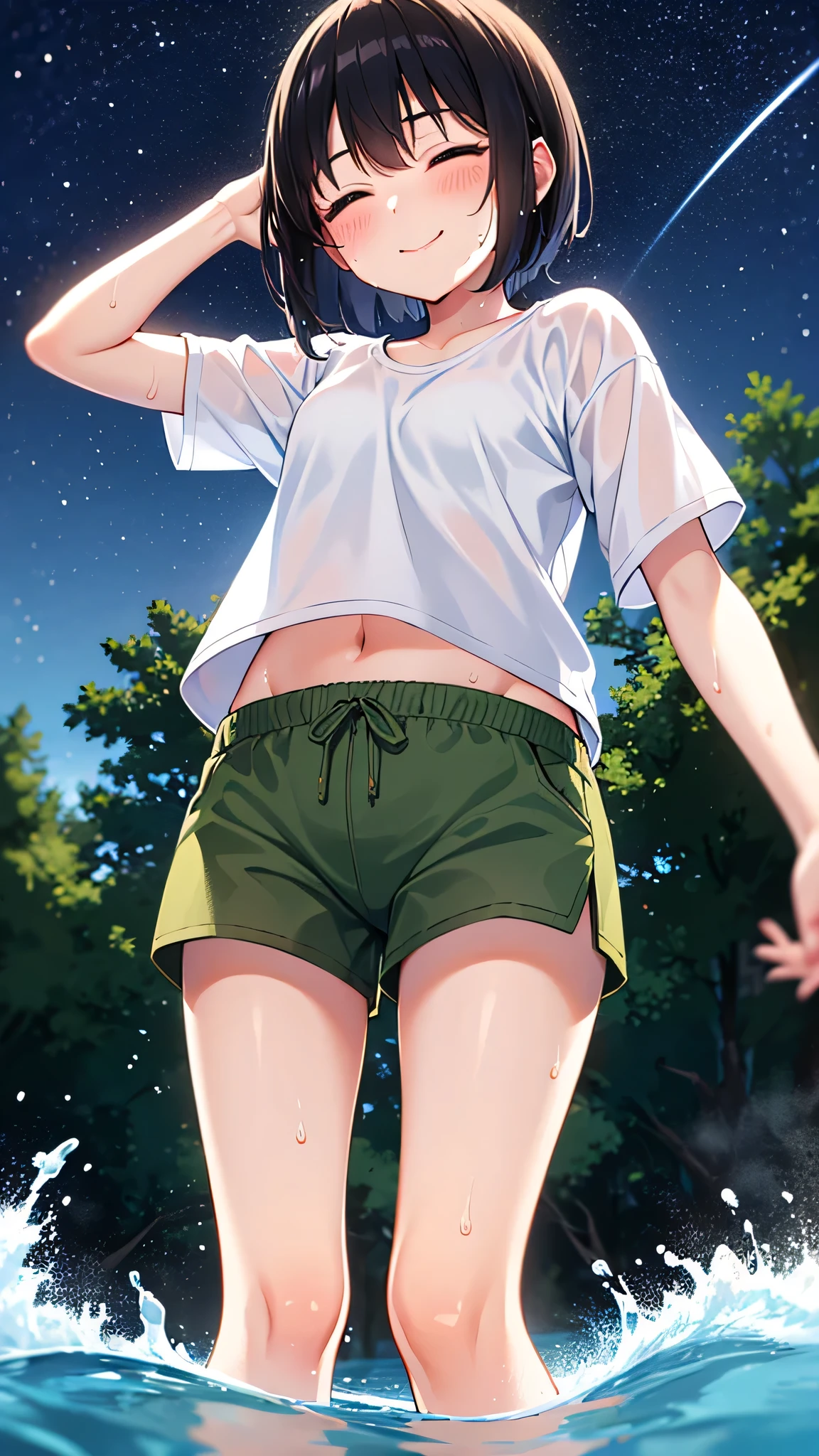 Real Images、(masterpiece:1.2、top-quality)、Lady 1、独奏、Poolside in summer、Stand kneeling、Ultra mini skirt、Light blue skirt、Open her legs,full open legs,White panty、Wet and dripping white shorts、sexy underwear、skirts that are too short、Physical education sitting、M-shaped legs、Beautiful calves、Beautiful ponytail、Beautiful、Beautiful udder、Beautiful camel toe、Beautiful waki、sexy smiling、Open legs,summer clothing、shortsleeves、itchy、reach、3When the moon、Cabin Crew、Open legs,poneyTail、校服、Cleaning up after sex、a miniskirt、White panty、camel's toe、Planes、Pink blouse、Services for passengers、water dripping、Wet、Provision of safety instructions、Response to emergencies、bangss、(Glossy skin:1.15)、