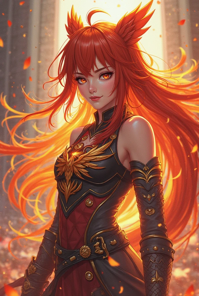 red hair, expressive hair, crystal hair, shiny hair, Surrealism, lens flare, Romanticism, 8k, super detail, UHD, masterpiece, accurate, anatomically correct, textured skin, super detail, high details, high quality, award winning, best quality, highres
A beautiful girl inspired by Mars, with medium-length red hair that flows like fire. She has a very beautiful face with a strong core, exuding an aura of nobility and strength. She is knowledgeable in mysterious things, giving her a mystical and wise appearance. The background features an abstract representation of fire, emphasizing her connection to the element of fire and the planet Mars.