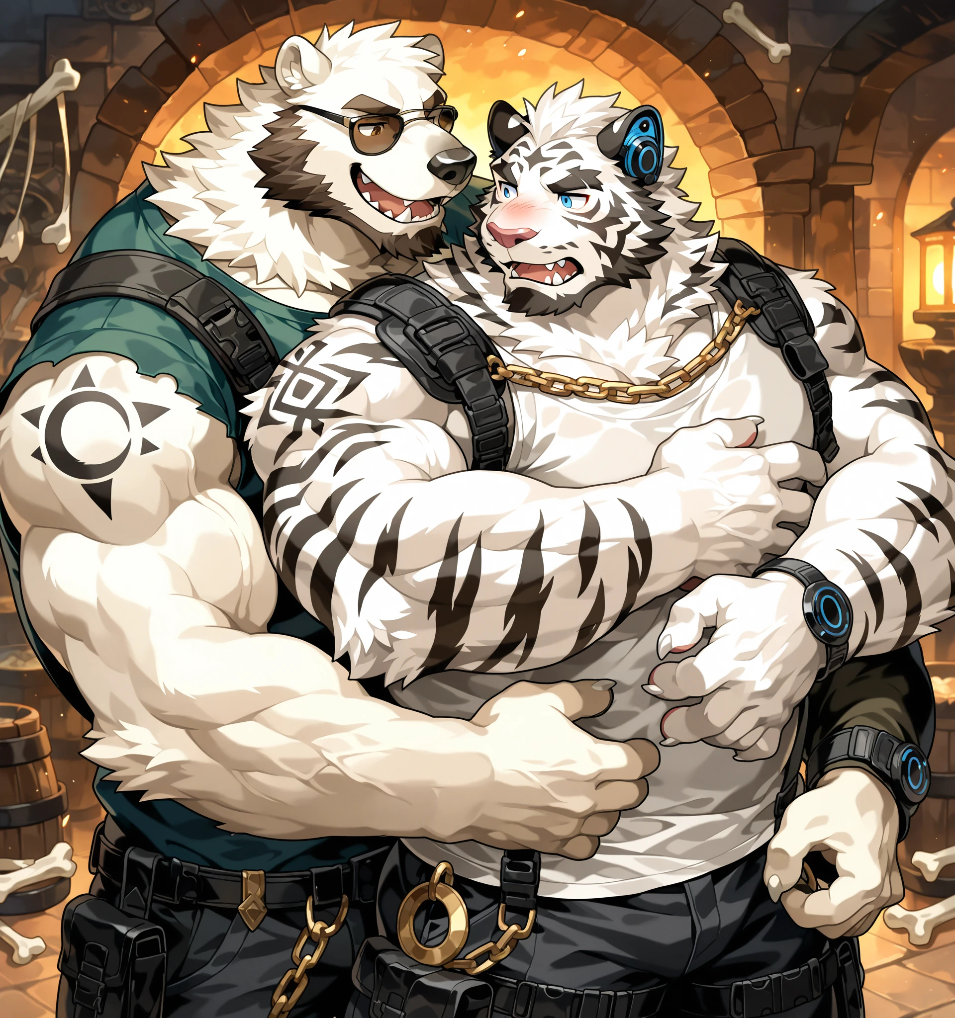 Couple of Sexy young anthro furry lions male mercenary medieval soliders, they has gay sex in few positions of coimc panels, cum cumshoot, dick erection,dick iside anus asshole, dick erection through jockstrap, cumshoot,, orgasm, panting, blushing, sweaty, one fuckingother anus asshole, messy gay sex, desert war camp tent, orgasm panting moan, sword scars, worn out rusty skimpy armament, low on hips heavy leather belt, old very worn out skimpy dirty linen material jockstrap, old yellow dirty worn out stains on white jockstrap, studded skimpy armlets rusty breastplate armor, skimpy rusty old heavy breastplate, leather bondages, old dilapitated skimpy worn out armor, fingerless leather gloves, smelly unwashed husk, dirty body look, desert war camp betwen tents and wooden camp palisade, close view of full character