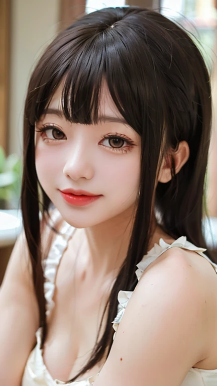 (((A real beauty))), RAW Photos, Black Hair、folder、Round eyes、False eyelashes、Straight Hair, correct、Pink lipstick、Striped Hair、Brown Hair、Blue Hair、(Dark blue hair)、(Gradient Hair)、Asymmetrical Hair、Hair behind the ear、Crossed bangs、Long Hair、(お尻までLong Hair)、Long Hair、Straight bangs、Smooth, silky hair、Hair up on one side、とんでもなくLong Hair、Light brown eyes、Ring Eye、Round eyes、Wicked Smile、A light smile、Cast a Shadow、(Extraordinary presence)、Atmospheric perspective、Backlight、Exposure、Lens flare、、最high quality、超High resolution、超High resolution、Very realistic, masterpiece、correct、Textured skin、high quality、最high quality、Awards、32k, 髪のfolder、Cunning、A light smile、Shy laugh、Redness in the ears、correct、Subjective、Shine、360° View、Very detailed、超High resolution、解剖学的にcorrect、masterpiece、Emphasize the chest、High resolution、High detail、Long eyelashes、A slight blush、Compensate, (((Full Body Shot)))、Arms raised pose、Shooting from a distance、Various angles of view、