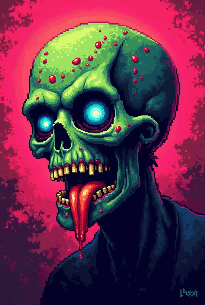 photo of a monster tryptophobitize RottingZombie person