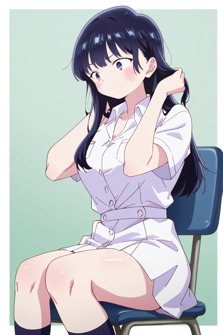 anime giRl with a big ass sitting on a bed, a manga dRawing by Eizan Kikukawa, tRending on pixiv, sōsaku hecho, bending oveR, grueso, extRa detailed, extRemely high detail!!, 2b, 2 segundo, beautiful anime giRl squatting, caderas increíblemente infladas, R / aRt, R /aRt