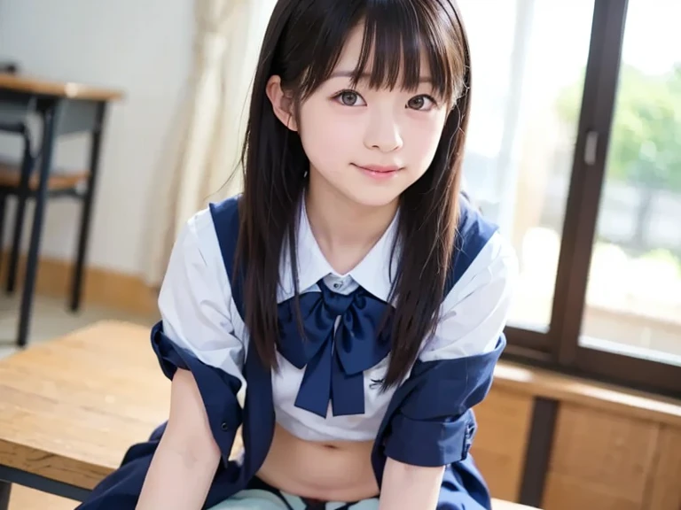 High resolution、High level image quality、In 8K、real live action、生photographgraphy、highest quality、masterpiece、超High resolution、生photograph、only、beautiful feces、table top、((Obscene content))、For adults、charm of 、absurd、((((Japanese elementary school student))))、japanese girl、baby-faced girl、run around、innocent smile、camisole、fluttering hair,、knees、 thighs thighs、anatomically correct、alone、whole body、very nice、(((only's Clothing)))、 ((pussy))、(Mansuji)、(Photoreal:1.37)、photon mapping、realistic、radio city、物理ベースのonlyダリング、photograph、(((Japanese junior idol)))、sparkling eyes、glossy lips、too bright natural light、shining sun、too bright sunlight、(((((8-year-old)))))、(((pussy)))、((Petya pie))、((A room in a western-style hotel)、show off、open your legs、please open your legs、show off、show off、blur the background、((Girl with a ribbon on her head))