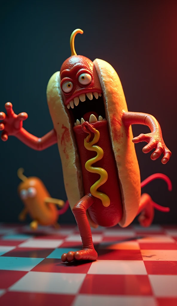 A hot dog that wants to rule the world