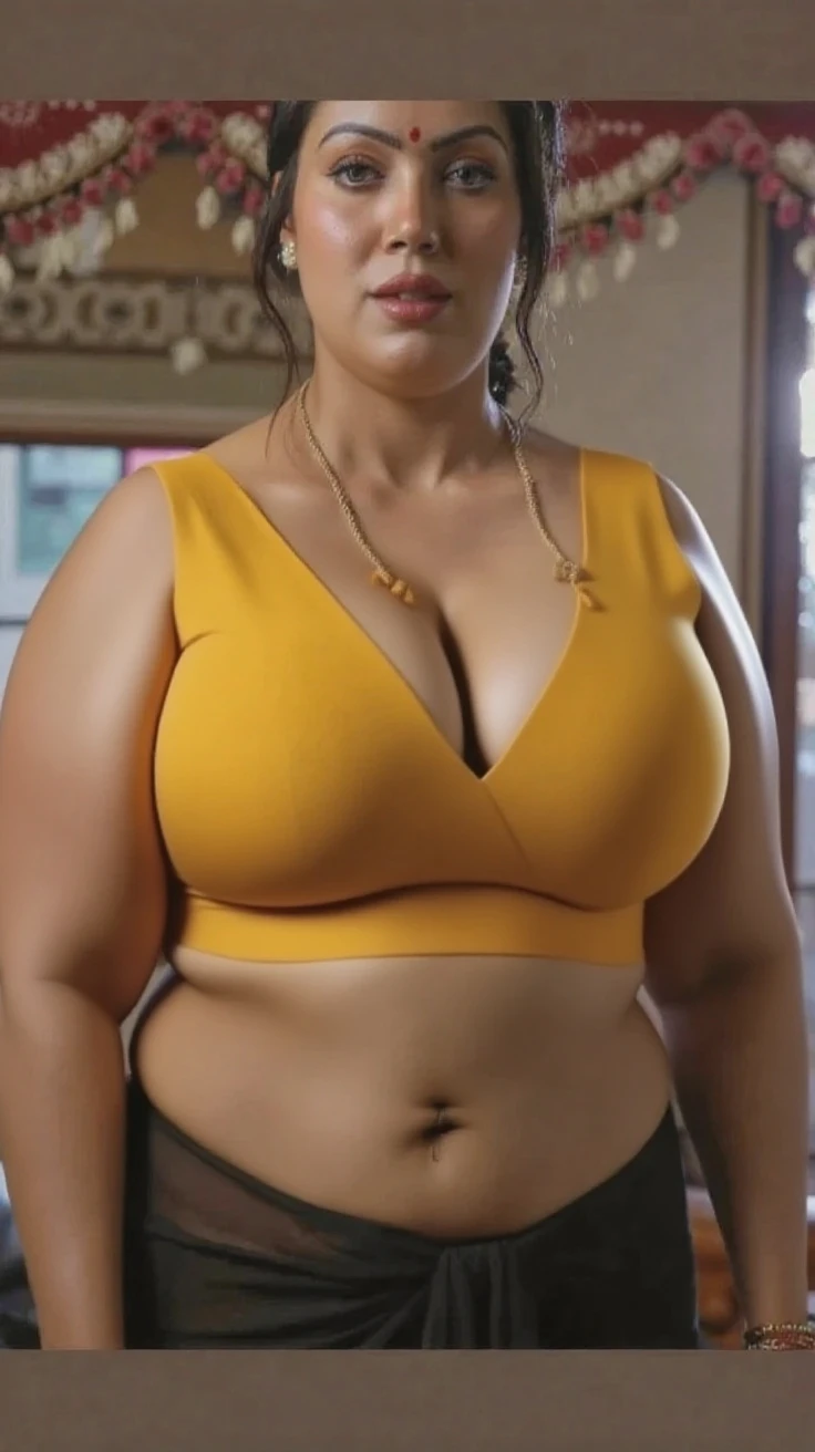 Indonesian aunty sexy and beautiful,
curvy chubby body, big breasts, wearing random colored tight clothes, wearing a mini skirt, ultra details