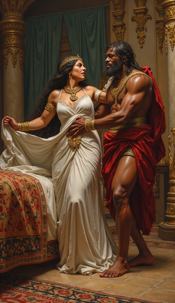 on the greek market, there are many man and a woman in the background, nude, naked, chicken and dog on ground, greek man with hurricane lamp running, a Greek man walking and debate with another old man, another poor man sitting on floor, female god statue, full body white cloak, shield, bow, sword, white hair, masculine, mature, naked, hairy torso, fantasy, intricate, elegant, highly detailed, digital painting, concept art, smooth, sharp focus, illustration, amor, helmet, sword, shield, Greek god. handsome,painted of rugged zeus and queen hera singing with lia, god of thunder, female greek god, white hair, masculine, mature, handsome, upper body, muscular, hairy torso, fantasy, intricate, elegant, highly detailed, digital painting, artstation, concept art, smooth, sharp focus, illustration, art by gaston bussiere and alphonse mucha, almost naked