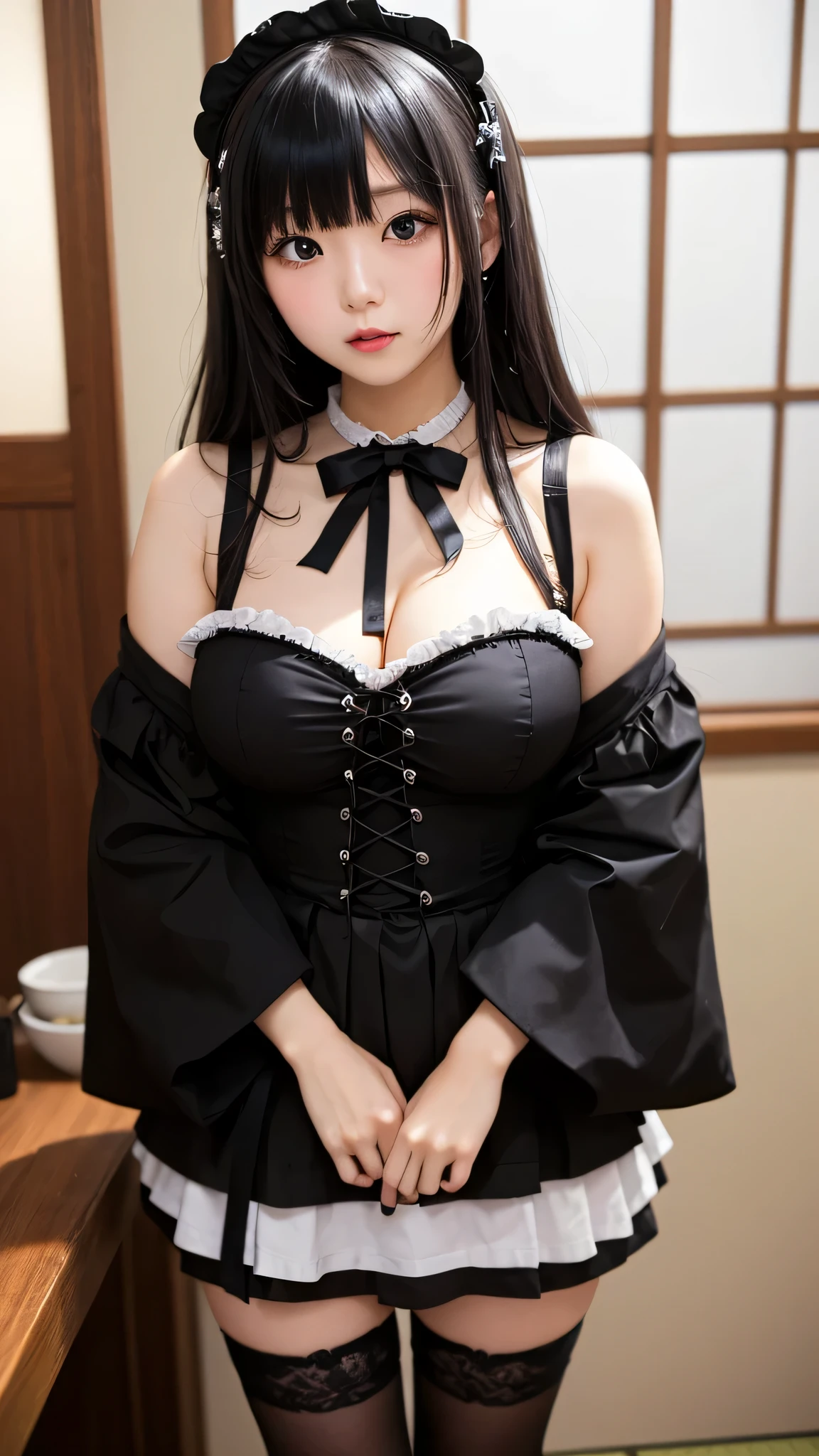 Gothic Lolita Costume、sexy、Big Breasts、Erotic