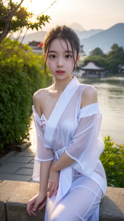 ((Spread your legs))、((,Showing off her white panties))、((Wear only one layer))、((Small breasts))、((Wear only one layer))、((Small breasts))、((Highest quality、8K、masterpiece))、Sharp focus:1.2、(Fox Ears))、Cute 10 year old girl with perfect body shape:1.4、((Dark brown hair))、(White button closure)shirt、jeans:1.1)、street:1.2、Highly detailed face and skin texture、fine grain、double eyelid、shoulder、Close-up of a woman in a kimono posing for a photo))、((Colorful kimonos))、Japan、Drawing attractive anime girls。Cleavage,Sitting、((Spread your legs))、((,Showing off her white panties))