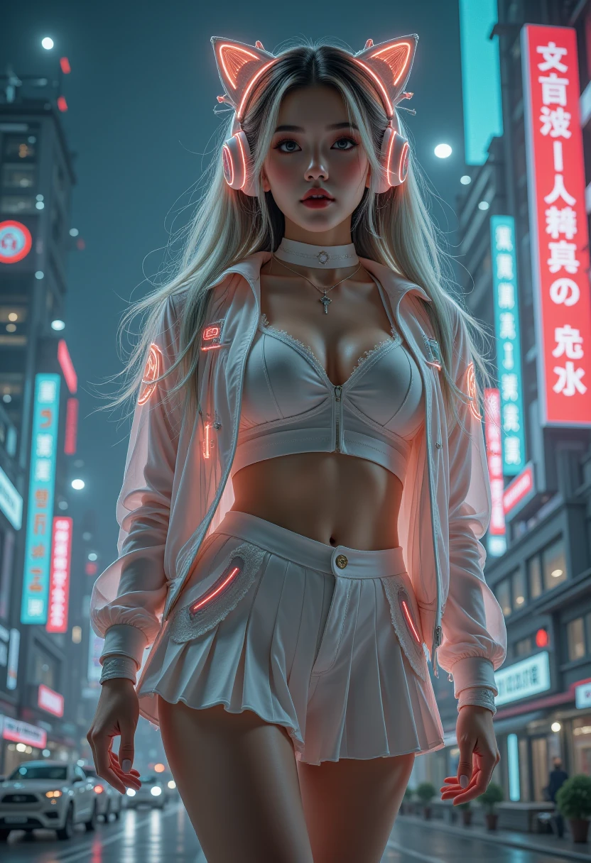 score_9,score_8_up,score_7_up,score_6_up,score_5_up,score_4_up, ((best quality)), ((masterpiece)), (detailed), perfect face, young woman standing in a futuristic neon Tokyo street, sheer clothing with ((see-through)) fabric, standing shy and humiliated
