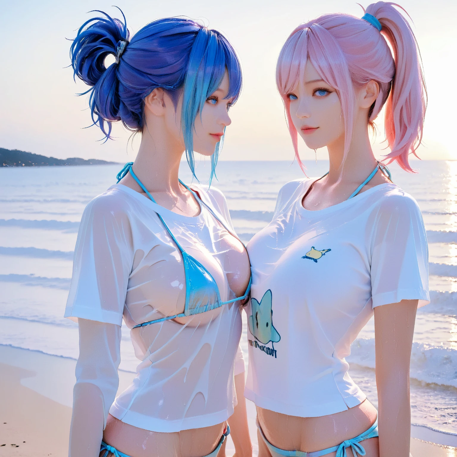 blue hair,Breast patches,Purple eyes,quadratic element ,Need,big assa,little breast --auto