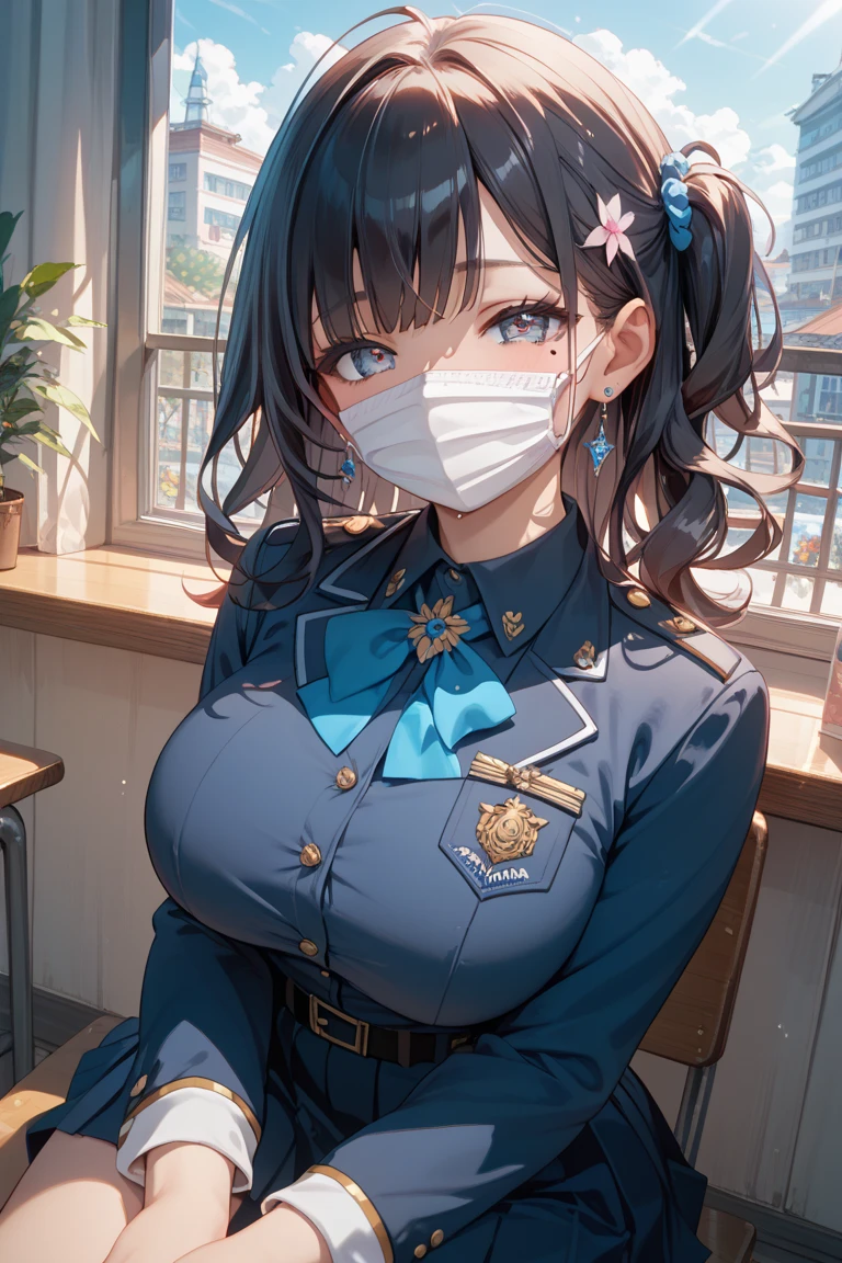 nurse uniform,hospital, latex nurse suit,nurses,busty,elbow gloves,labcoat,darkhair woman,blue eyes , gigantic boobs ,medical instruments,asian nurse,two nurses,speculum,examination room,oversize boobs, ,big ass ,strap on, lay on table ,legs spreaded,giving birth,gyno chair , dentist,Milf,blue uniform,mask