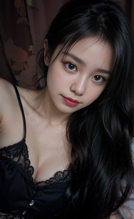 (2 Japanese girl,), (Small breasts:1.5,),(solo,,Textured skin, Detailed skin,Detailed face,Detailed eyes,detailed posing,Natural eyebrows,Sparkling Eyes,High detail, Highest quality, Super detailed, Surrealism, ,8k,RAW Photos,Photographicism,Professional Lighting,Portrait Photography,Soft Light),((Black Hair, Dark Eyes,Natural Makeup,Simple earrings, Bob Hair,ribbon,smile)),(((Lying on the floor,Wearing a lion costume,Dutch Angle, )))