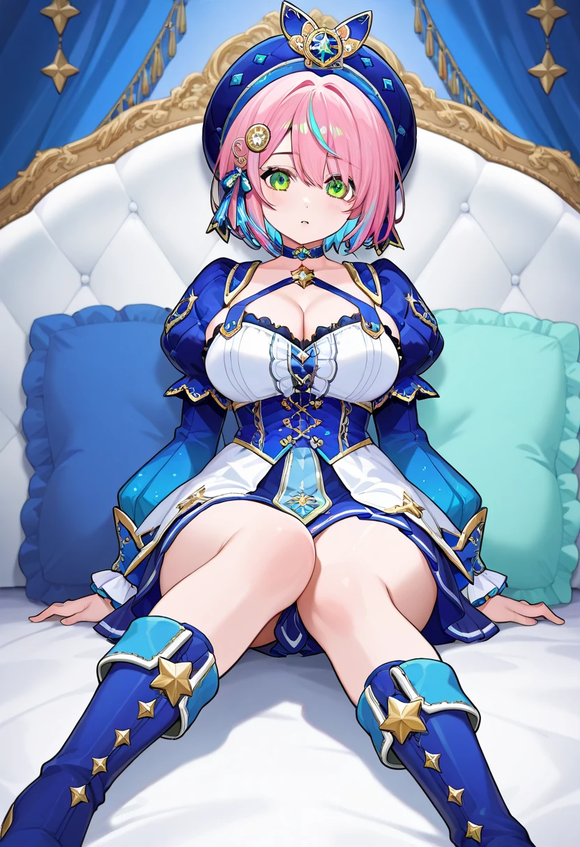 woman holding the sun in her palm,throne,sexy,magic