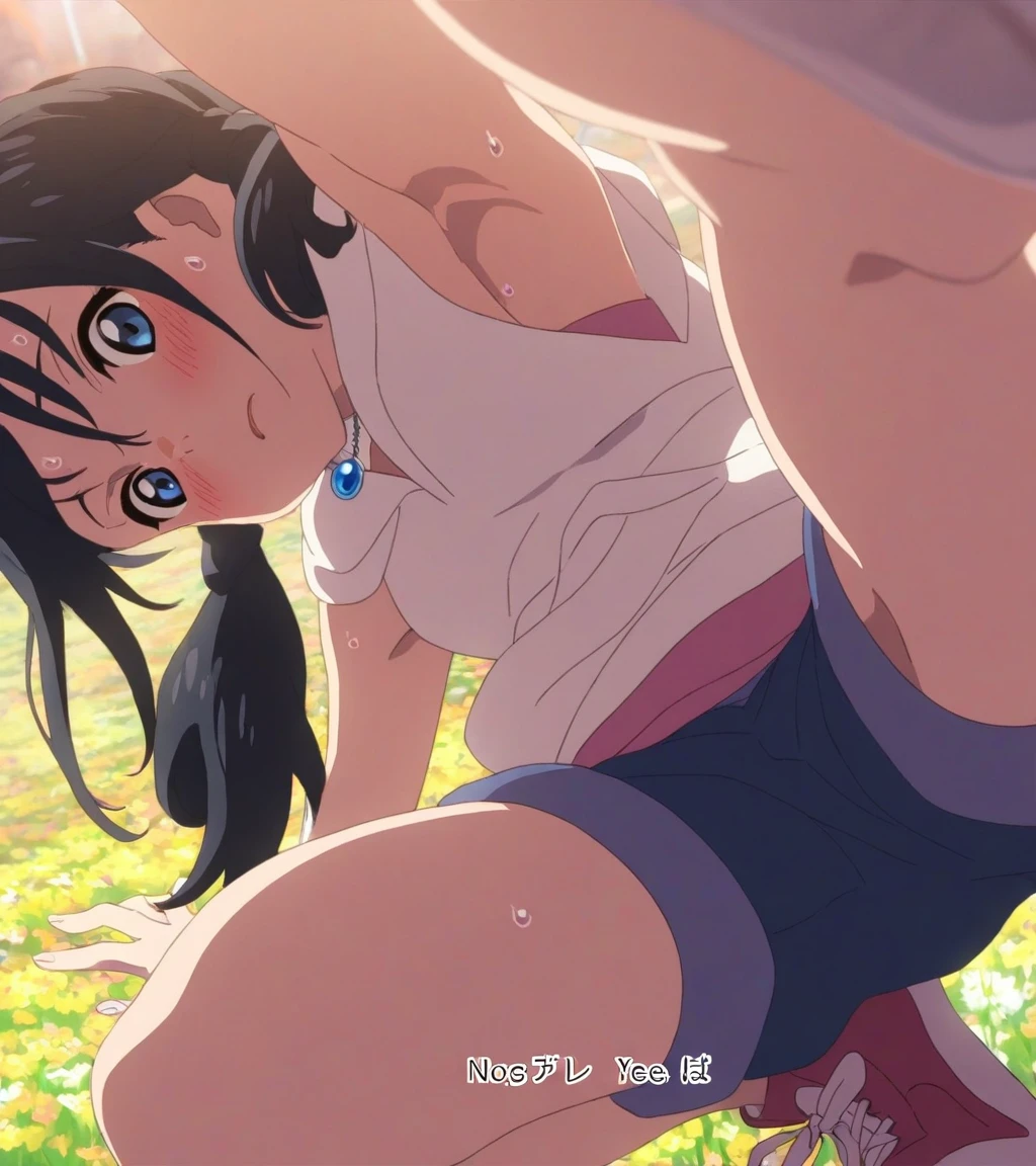 drsizukachan1, 1 girl, after sex, after vagina, against a pole, street, barefoot, blushing, bush, cum, cum in pussy, cum, dress, eyebrows visible through hair, stump, ass, anus, toes, soles, legs up, lying, mature woman, focus on feet, alley, full moon, garbage, rain \(clouds\), stormy, sweat, toenails, toes , cloudy, shaky,